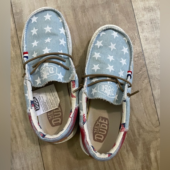 Boys’ Patriotic Hey Dudes - Picture 2 of 9